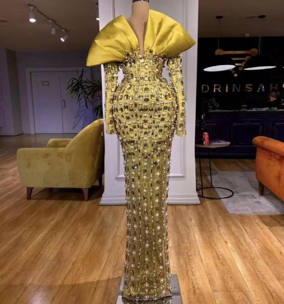 luxurious crystals beaded mermaid prom dresses 2022 v neck plus size sweep train long sleeves formal evening party gowns for 7110675, Black
luxurious crystals beaded mermaid prom dresses 2022 v neck plus size sweep train long sleeves formal evening party gowns for 7110675, Black