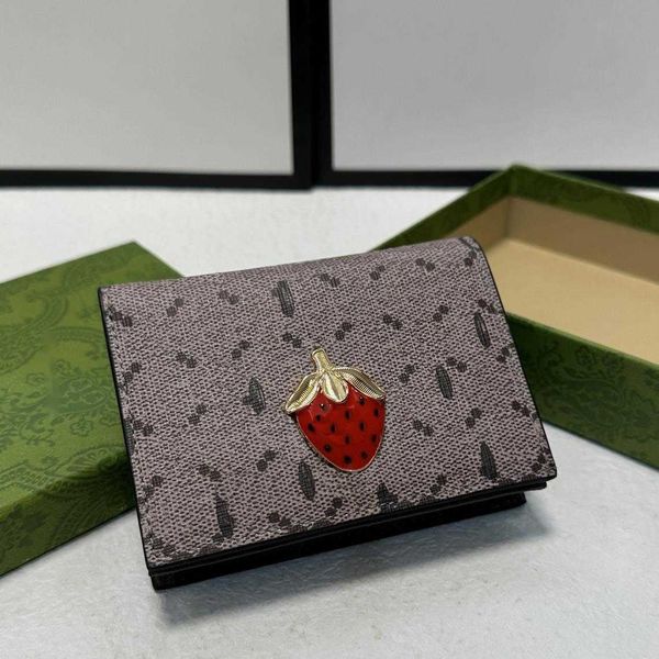wallet designer purse women wallet wallets leather new fashionable and versatile classic double letter pattern strawberry purse, Red;black
wallet designer purse women wallet wallets leather new fashionable and versatile classic double letter pattern strawberry purse, Red;black