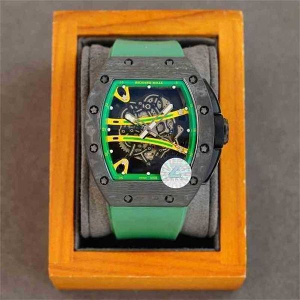 multi-function ri chardes watch mens luxury watch mechanics date watch wristwatch color carbon fiber red womens fully automatic mechanical i
multi-function ri chardes watch mens luxury watch mechanics date watch wristwatch color carbon fiber red womens fully automatic mechanical i