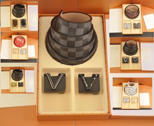 l series fashion designer belt men's belt new cool design refreshing style alloy buckle one belt one gift box and two buckles 0015, Black;brown
l series fashion designer belt men's belt new cool design refreshing style alloy buckle one belt one gift box and two buckles 0015, Black;brown