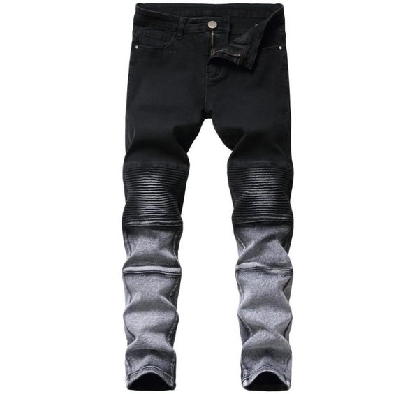 men039s jeans men stretch slim black small feet trend brand highquality pleated motorcycle pants3729454, Blue
men039s jeans men stretch slim black small feet trend brand highquality pleated motorcycle pants3729454, Blue