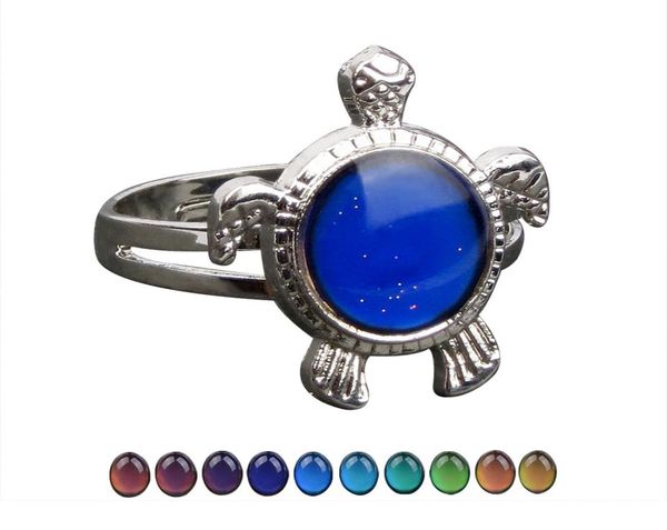 turtle mood ring color change emotion feeling rings temperature control women7253348, Silver
turtle mood ring color change emotion feeling rings temperature control women7253348, Silver