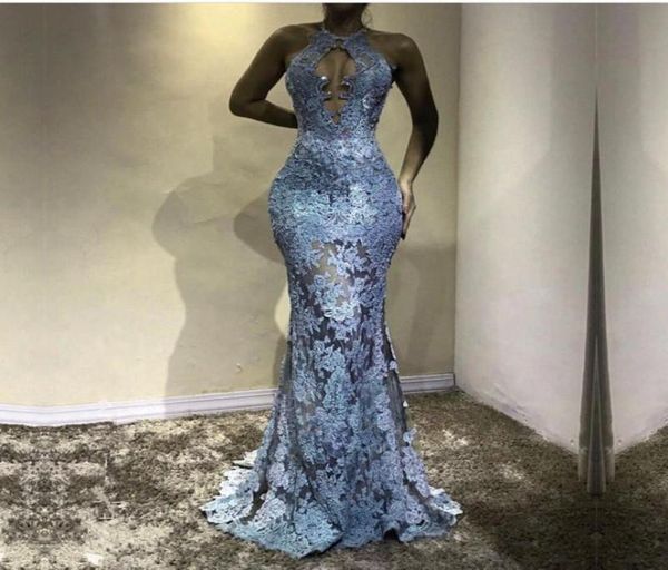 light sky blue lace mermaid prom dresses halter keyhole neck illusion long evening dresses party dresses sweep train7608655, Black
light sky blue lace mermaid prom dresses halter keyhole neck illusion long evening dresses party dresses sweep train7608655, Black