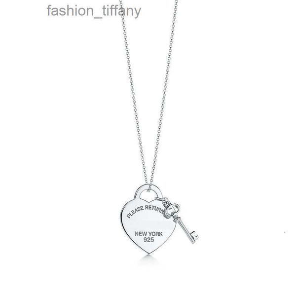 fashion please return to new york heart key pendant necklace original 925 silver love necklaces charm women diy charm jewelry gift clavicle
fashion please return to new york heart key pendant necklace original 925 silver love necklaces charm women diy charm jewelry gift clavicle