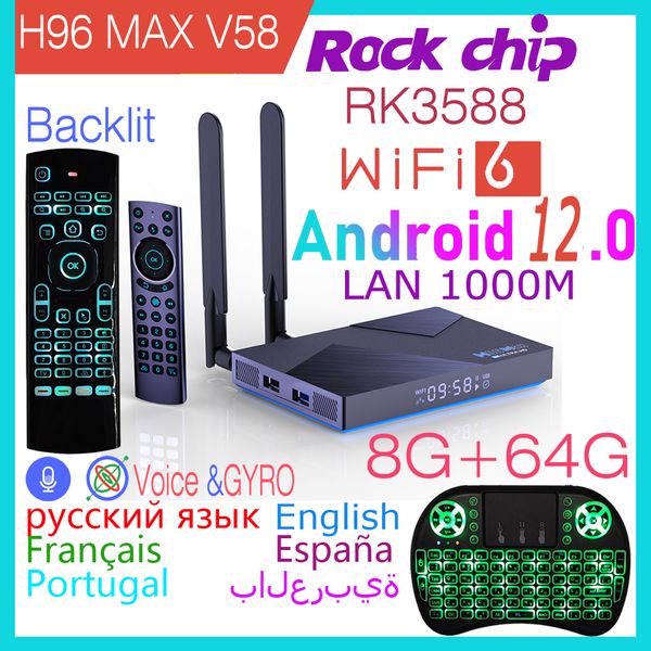 h96 max v58 android 12.0 rk3588 quad core 8k hdr wifi6.0 lan 1000m bt4.0 dual wifi 2.4g 5g 4gb 8gb 32gb 64gb smart tv box
h96 max v58 android 12.0 rk3588 quad core 8k hdr wifi6.0 lan 1000m bt4.0 dual wifi 2.4g 5g 4gb 8gb 32gb 64gb smart tv box