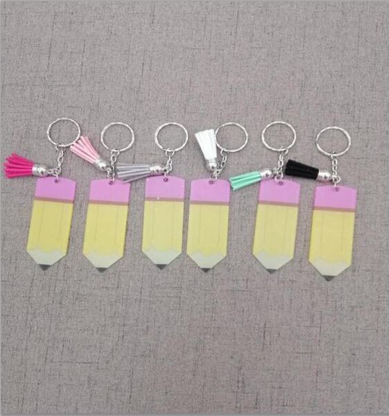 creative teachers day fashion acrylic pencil keychain personalize with small tassel keyring festival party gift8191164, Blue
creative teachers day fashion acrylic pencil keychain personalize with small tassel keyring festival party gift8191164, Blue
