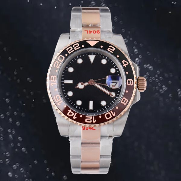 mens watch gmt pepsi male watches automatic 8215 movement watches 904l stainless steel luminous sapphire waterproof wristwatches montre with, Slivery;brown
mens watch gmt pepsi male watches automatic 8215 movement watches 904l stainless steel luminous sapphire waterproof wristwatches montre with, Slivery;brown