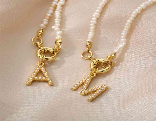 az letter pearl for women natural baroque freshwater pearls initials pendant necklaces choker aesthetic jewelry gift255v4469465, Silver
az letter pearl for women natural baroque freshwater pearls initials pendant necklaces choker aesthetic jewelry gift255v4469465, Silver