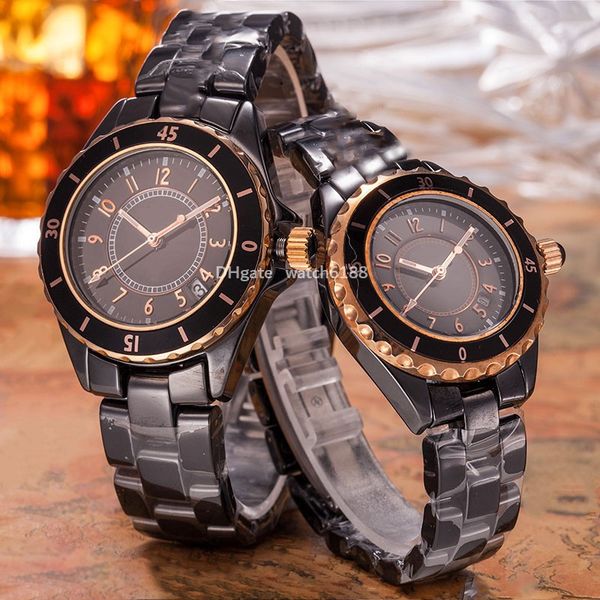 lovers' men's and women's watches with versions with sizes of 38mm and 33mm arabic numeral display automatic calendar watch q, Slivery;brown
lovers' men's and women's watches with versions with sizes of 38mm and 33mm arabic numeral display automatic calendar watch q, Slivery;brown