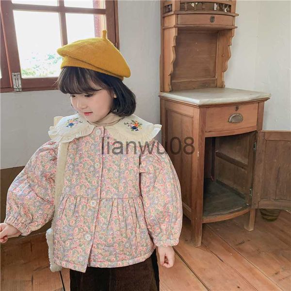 jackets winter cute girls warm embroidery collar floral padded coats 16 years kids thicken warm casual turndown collar jackets x0811, Blue;gray
jackets winter cute girls warm embroidery collar floral padded coats 16 years kids thicken warm casual turndown collar jackets x0811, Blue;gray