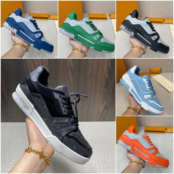 trainer sneaker luxury designer men women skate sneaker classics 1854 leisure sports shoes fashion leather rubber mesh high-quality outdoors, Black
trainer sneaker luxury designer men women skate sneaker classics 1854 leisure sports shoes fashion leather rubber mesh high-quality outdoors, Black
