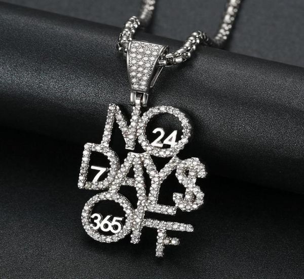 men hiphop iced out no day off letter pendant necklaces pave setting zircon fashion hip hop pendants necklace jewelry gift281l96513172884, Silver
men hiphop iced out no day off letter pendant necklaces pave setting zircon fashion hip hop pendants necklace jewelry gift281l96513172884, Silver