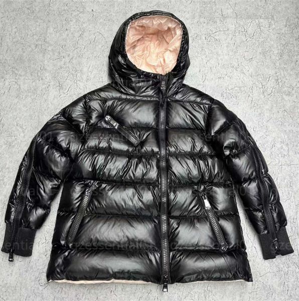 monclears jacket designers down coats womens puffer winter hoodie coat pink lining slant zipper design oversize fit designer women monclairs, Black
monclears jacket designers down coats womens puffer winter hoodie coat pink lining slant zipper design oversize fit designer women monclairs, Black