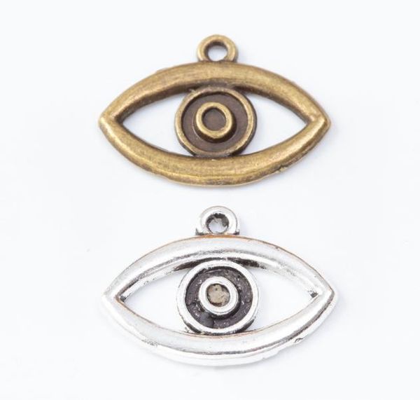 100pcs 2116mm antique bronze vintage tibetan silver human eye charms metal pendants for bracelet necklace earring diy jewelry7938190, Bronze;silver
100pcs 2116mm antique bronze vintage tibetan silver human eye charms metal pendants for bracelet necklace earring diy jewelry7938190, Bronze;silver