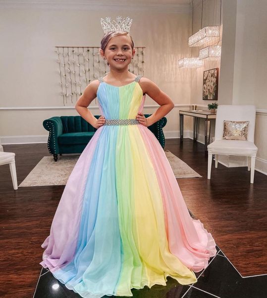 rainbow chiffon little girl pageant dresses 2021 strapsneck girls prom gowns zipper v back sleeveless aline long kids formal par6718596, White;red
rainbow chiffon little girl pageant dresses 2021 strapsneck girls prom gowns zipper v back sleeveless aline long kids formal par6718596, White;red