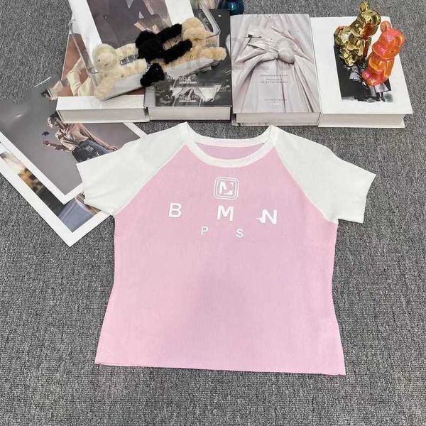 women's knits & tees designer age reducing girls' temperament summer new style color matching typed knitwear fashion versatile sho, White
women's knits & tees designer age reducing girls' temperament summer new style color matching typed knitwear fashion versatile sho, White