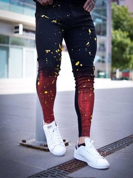 men's jeans 2023 tight leisure spring summer solid color elastic classic men slim fashion denim trousers male 230810, Blue
men's jeans 2023 tight leisure spring summer solid color elastic classic men slim fashion denim trousers male 230810, Blue