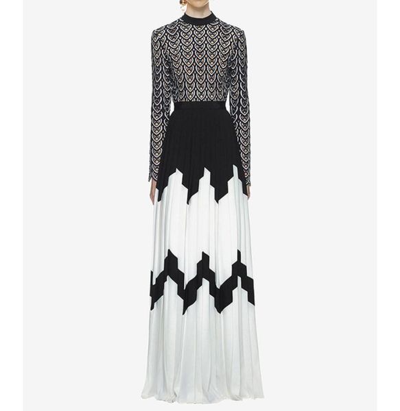 2022 fashion long sleeves evening dress lace embroidered pleated hollow formal black and white chiffon prom party maxi dress with 1162097, Black;red
2022 fashion long sleeves evening dress lace embroidered pleated hollow formal black and white chiffon prom party maxi dress with 1162097, Black;red