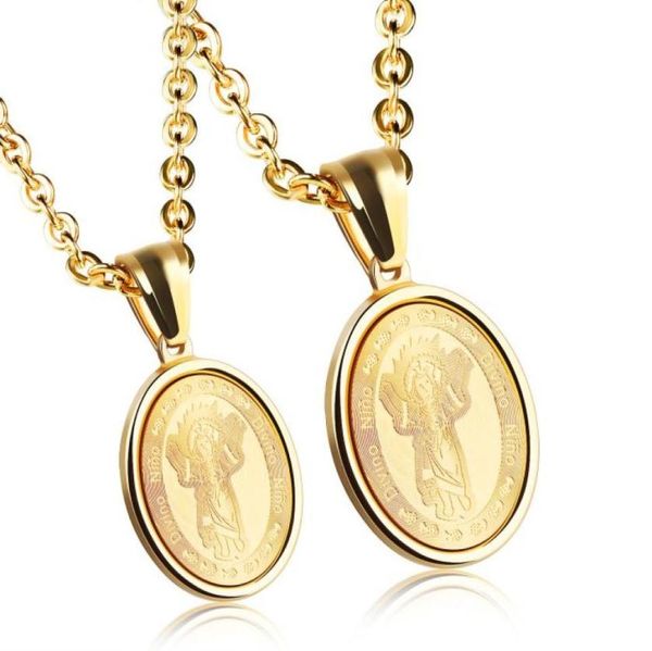 2pcs mens womens divino nino de colombia medal divineinfant child jesus stainless steel pendant necklace49589563923614, Silver
2pcs mens womens divino nino de colombia medal divineinfant child jesus stainless steel pendant necklace49589563923614, Silver