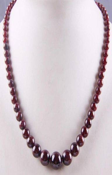 natural garnet graduated round beads necklace 17 inch jewelry for gift f190 chains6783261, Silver
natural garnet graduated round beads necklace 17 inch jewelry for gift f190 chains6783261, Silver