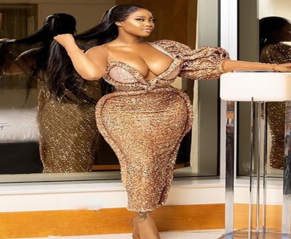 2021 plus size arabic aso ebi gold stylish prom dresses sequined sheath ankle length evening formal party second reception go5478202, Black
2021 plus size arabic aso ebi gold stylish prom dresses sequined sheath ankle length evening formal party second reception go5478202, Black