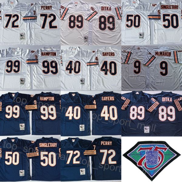 1966 1985 retro football 40 gale sayers jersey 50 mike singletary 99 dan hampton 72 william perry 89 mike ditka 9 jim mcmahon vintage navy b, Black;red
1966 1985 retro football 40 gale sayers jersey 50 mike singletary 99 dan hampton 72 william perry 89 mike ditka 9 jim mcmahon vintage navy b, Black;red