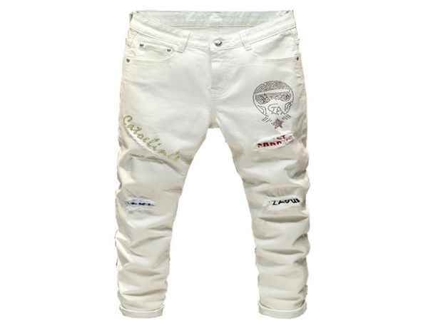 sokotoo men039s fashion crystal patchwork white jeans streetwear slim fit patch design stretch denim pants7951810, Blue
sokotoo men039s fashion crystal patchwork white jeans streetwear slim fit patch design stretch denim pants7951810, Blue