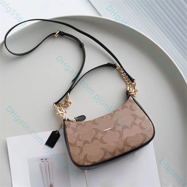 

Topquality Underarm bags Women's men designers totes crossbody Luxury Designer fashion handbags printing Shoulder Bags clutch totes hobo purses wallet wholesale, Milk tea color