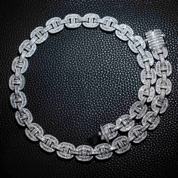 european and american fashion light luxury high-end men's cuban chain 925 silver full set hip-hop necklace14mm
european and american fashion light luxury high-end men's cuban chain 925 silver full set hip-hop necklace14mm