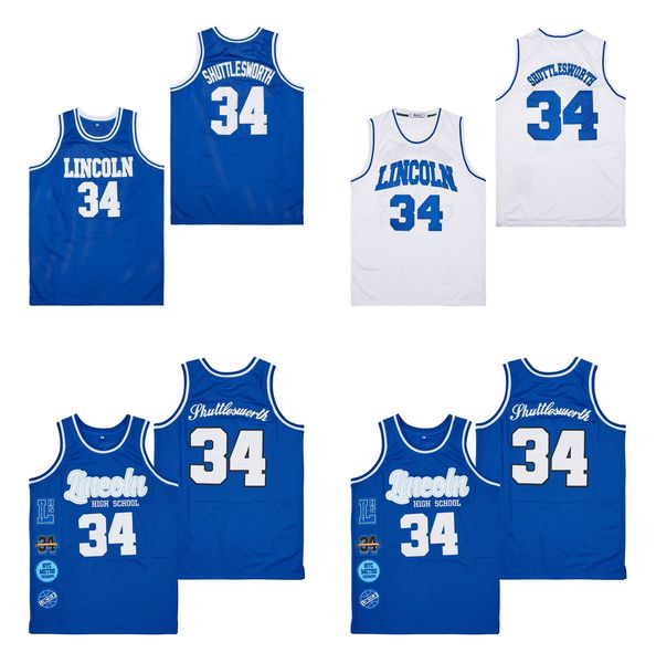 34 jesus shuttlesworth ray allen lincoln oyun filmi movie college basketball jersey white blue size s-xxl, Black;red
34 jesus shuttlesworth ray allen lincoln oyun filmi movie college basketball jersey white blue size s-xxl, Black;red