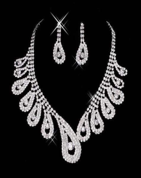 new bling crystal bridal jewelry set silver plated necklace diamond earrings wedding jewelry sets for bride women bridal acc6659404, White
new bling crystal bridal jewelry set silver plated necklace diamond earrings wedding jewelry sets for bride women bridal acc6659404, White