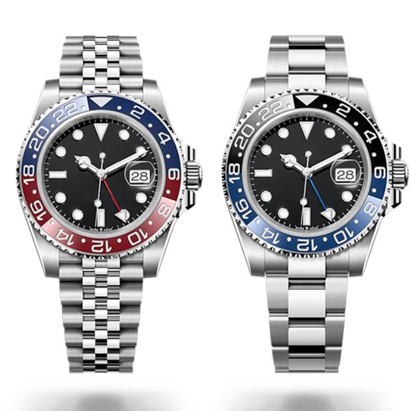 mens pepsi gmt watches batman oyster jubilee uhren sprite ceramic bezel black dial root beer clean movement mechanical automatic wristwatche, Slivery;brown
mens pepsi gmt watches batman oyster jubilee uhren sprite ceramic bezel black dial root beer clean movement mechanical automatic wristwatche, Slivery;brown