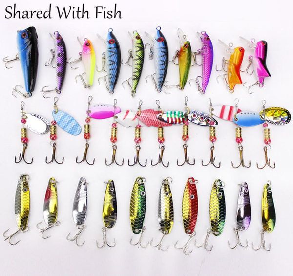 30pcsbag fishing lure minnowpopper spinner spoon hard mixed artificial bait metal fishinglure kit 2011068653595
30pcsbag fishing lure minnowpopper spinner spoon hard mixed artificial bait metal fishinglure kit 2011068653595