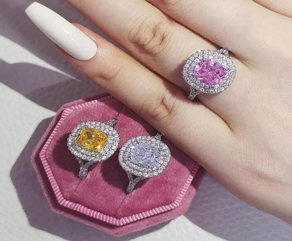 choucong sell wedding rings luxury jewelry 925 sterling silver oval cut multi color white z cz diamond gemstones eternity 9408551, Slivery;golden
choucong sell wedding rings luxury jewelry 925 sterling silver oval cut multi color white z cz diamond gemstones eternity 9408551, Slivery;golden