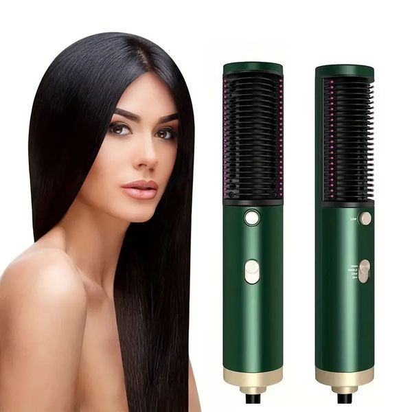 portable air brush hair straightener - blowout hair dryer brush for smooth and shiny hair
portable air brush hair straightener - blowout hair dryer brush for smooth and shiny hair