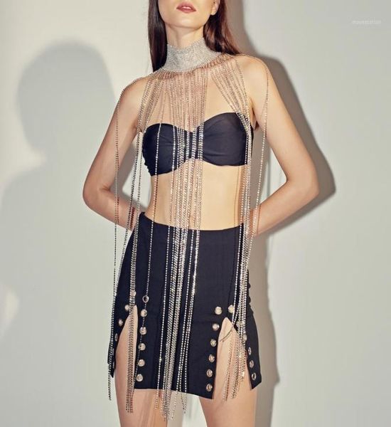 chains long necklace strap fringe tassel rhinestone body chain jewelry women choker bikini crops cover crystal cape shawl4403688, Silver
chains long necklace strap fringe tassel rhinestone body chain jewelry women choker bikini crops cover crystal cape shawl4403688, Silver
