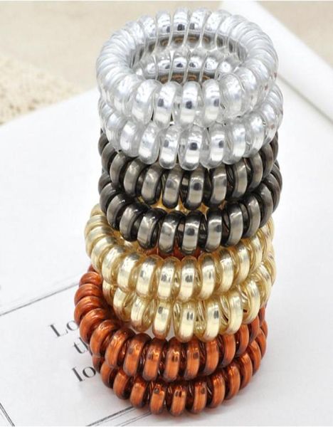 gold silver brown telephone cord hair bands rope ties elastic plastic strap rubber holders for women fashion accessor5407296, Pink
gold silver brown telephone cord hair bands rope ties elastic plastic strap rubber holders for women fashion accessor5407296, Pink