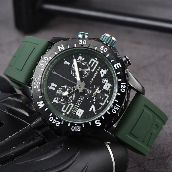 new luxury men's watch quartz endurance pro avenger chronograph 44mm watches multiple colors rubber men watches glass wristw, Slivery;brown
new luxury men's watch quartz endurance pro avenger chronograph 44mm watches multiple colors rubber men watches glass wristw, Slivery;brown