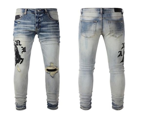 2023ss designer mens jeans hiphop fashion zipper hole wash jean pants retro torn fold stitching men design motorcycle riding cool1446309, Blue
2023ss designer mens jeans hiphop fashion zipper hole wash jean pants retro torn fold stitching men design motorcycle riding cool1446309, Blue