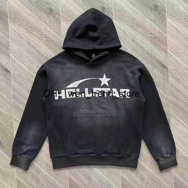 men's hoodies vintage make old hellstar hoodie fall winter classic flame letter print men women pullover hooded sportswears 2xep, Black
men's hoodies vintage make old hellstar hoodie fall winter classic flame letter print men women pullover hooded sportswears 2xep, Black