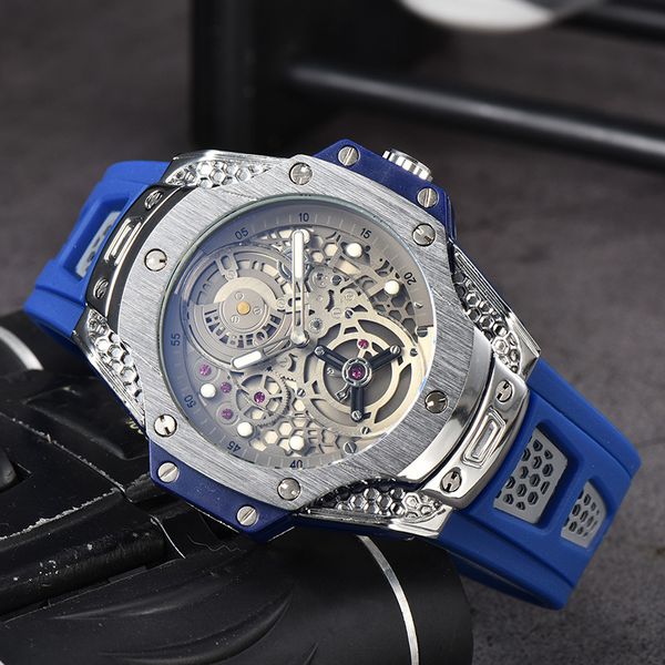 2023 new designer movement watch men's luxury men's watch multi-function chronograph clock rubber strap ing, Slivery;brown
2023 new designer movement watch men's luxury men's watch multi-function chronograph clock rubber strap ing, Slivery;brown