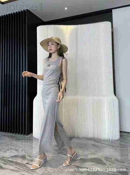 basic & casual dresses designer 23 summer new niche design with small embroidery on the chest, slit vest, long skirt 3gwp, Black;gray
basic & casual dresses designer 23 summer new niche design with small embroidery on the chest, slit vest, long skirt 3gwp, Black;gray