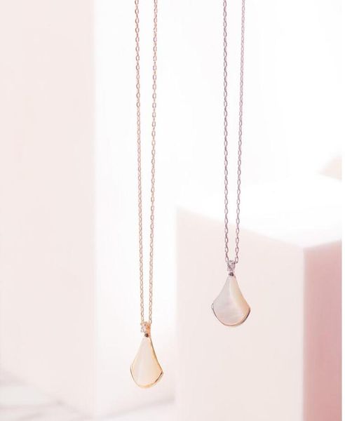 fanshaped skirt s925 silver necklace clavicle chain female tide net white motherofpearl niche design pendant tanabata gift4269158, Red;brown
fanshaped skirt s925 silver necklace clavicle chain female tide net white motherofpearl niche design pendant tanabata gift4269158, Red;brown
