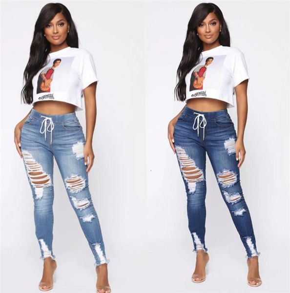 high waist hole jeans womens designer drawing pencil pants spring autumn fall casual women denim trousers9870750, Blue
high waist hole jeans womens designer drawing pencil pants spring autumn fall casual women denim trousers9870750, Blue