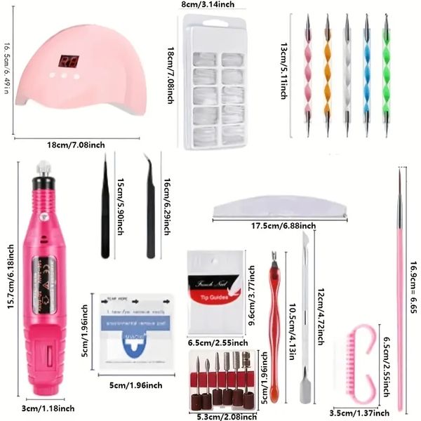 nail art kit-nail art manicure set acrylic powder brush glitter file french tips uv lamp nail art decoration tools nail drill kit for
nail art kit-nail art manicure set acrylic powder brush glitter file french tips uv lamp nail art decoration tools nail drill kit for