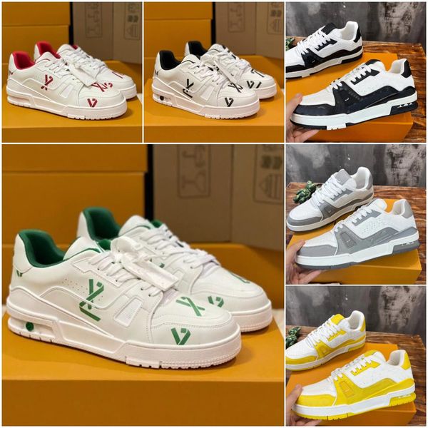 trainer sneaker luxury designer men women skate sneaker classics 1854 leisure sports shoes fashion leather rubber high-quality outdoors shoe, Black
trainer sneaker luxury designer men women skate sneaker classics 1854 leisure sports shoes fashion leather rubber high-quality outdoors shoe, Black