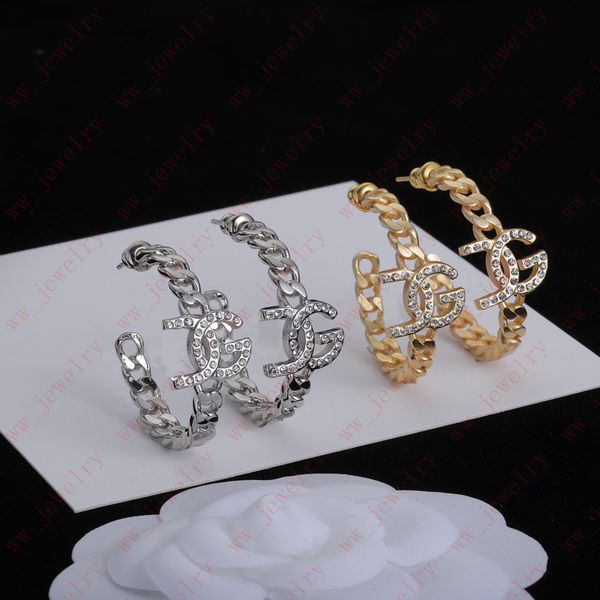 designer fashion metal chain round hoop alphabet embed zirconia women's earrings hoop & huggie, banquet, party, with box, Golden;silver
designer fashion metal chain round hoop alphabet embed zirconia women's earrings hoop & huggie, banquet, party, with box, Golden;silver