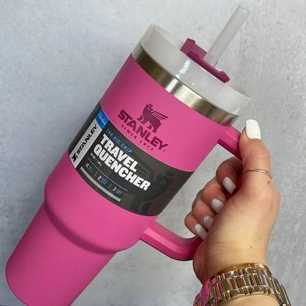 pink stanley 40oz mug tumbler with handle insulated tumblers frosted lids straw stainless steel coffee termos cup with logo gg0811799
pink stanley 40oz mug tumbler with handle insulated tumblers frosted lids straw stainless steel coffee termos cup with logo gg0811799