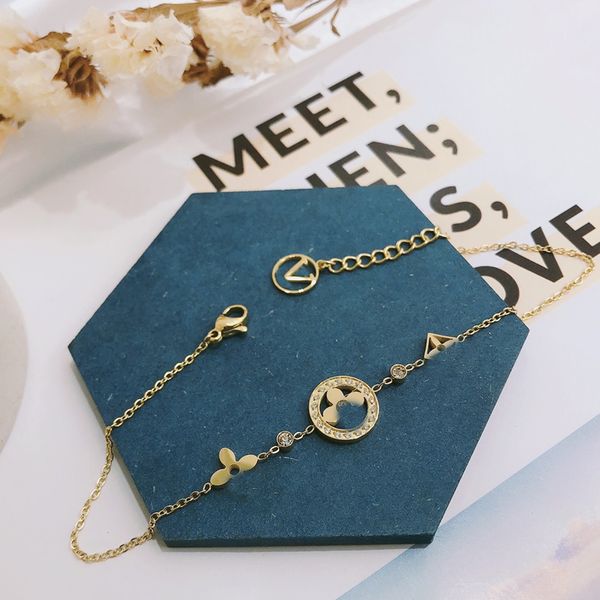 designer women 18k gold plated stainless steel anklets classic four-leaf clover anklets fashion wedding jewelry accessories 5 styles, Red;blue
designer women 18k gold plated stainless steel anklets classic four-leaf clover anklets fashion wedding jewelry accessories 5 styles, Red;blue