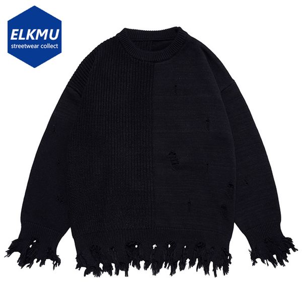mens sweaters ripped punk sweater oversized hip hop pullover knitted streetwear harajuku fashion male 230811, White;black
mens sweaters ripped punk sweater oversized hip hop pullover knitted streetwear harajuku fashion male 230811, White;black